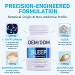 Melatonin Tablets Factory Direct - Adult Sleep Supplement Dietary Fiber Custom