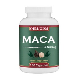 Maca Capsules Source Supplier - High Quality Herbal Supplement Custom Packaging