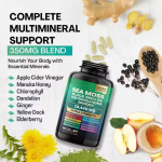 Sea Moss Capsules Factory Direct - Adult Antioxidant Supplement OEM Services