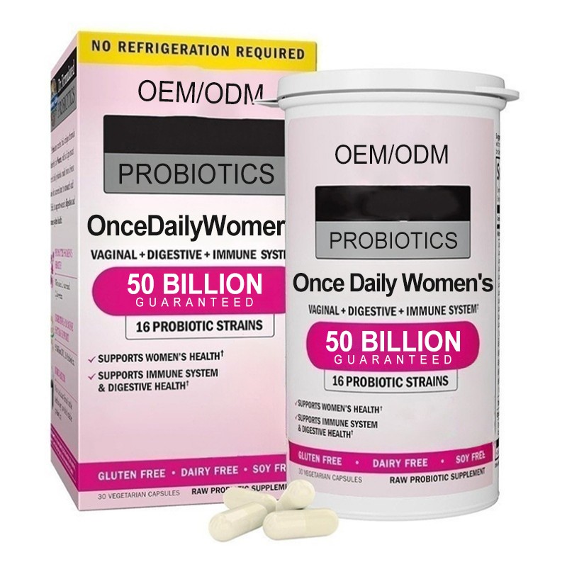 Probiotic Strains Capsules Manufacturer - Women's Digestive Vaginal Health Custom Formula