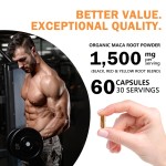 Maca Ginseng Capsules OEM Manufacturer - Men's Energy Hormone Balance Herbal Custom