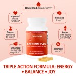 Saffron Aloe Vera Capsules OEM Manufacturer - GMP Certified Mood Enhancement Custom
