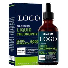 Chlorophyll Liquid Drops OEM Factory - Pregnant Women Safe Debloating Custom