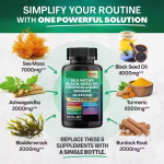 Sea Moss Capsules Factory Direct - Adult Antioxidant Supplement OEM Services