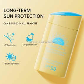 SPF50 Sunscreen Stick Supplier - OEM Silicone Aqua Beauty Skin Care Stick