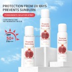 防晒喷雾工厂-私标SPF50美白维生素C亮肤喷雾