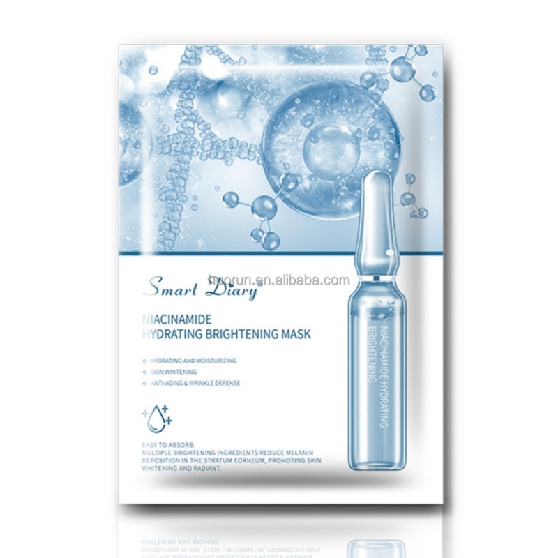 Nicotinamide Mask Factory - OEM Moisturizing Brightening Skin Soothing Facial Mask