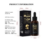 胡须油供应商-OEM男性森林胶保湿生长护理油