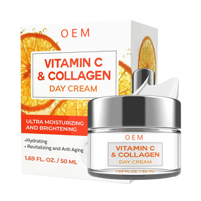 Face Moisturizer Manufacturer - Vitamin C & Collagen for Dull Skin Tightening Brightening All Skin Types