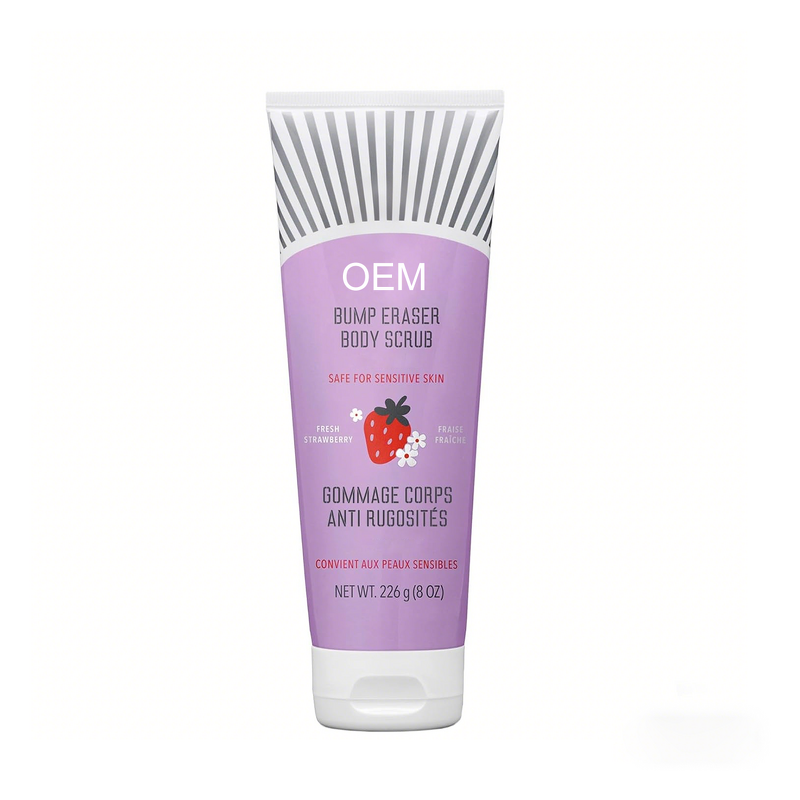 Body Scrub Manufacturer - OEM KP Bump Eraser with 10% AHA for Keratosis Pilaris Exfoliation Glycolic Lactic Acids