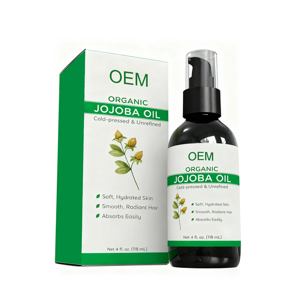 Facial Oil Manufacturer - 100% Organic Jojoba Cold-Pressed for Skin Hair Moisturization Nourishment