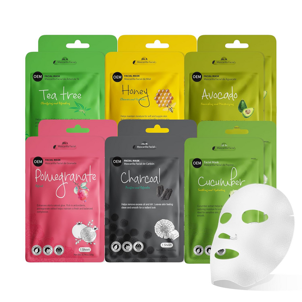 Face Mask Manufacturer - Factory Direct Custom Facial Sheet Korea Skin Care for Deep Hydration Moisturizing