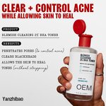 Toner Manufacturer - Blemish Clearing 2% Salicylic Acid for Acne Treatment Non-Stripping Soothing Skin Care