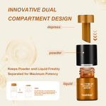 Facial Serum Manufacturer - Advanced Six-Types VC Organic Gold Vitamin C Complex for Brightening Anti-Aging