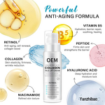 Cream Manufacturer - 6-in-1 Anti-Aging Face Neck with Retinol Collagen Peptides Firming Lifting Hydrating