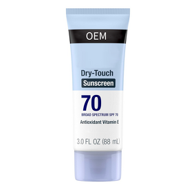 Sunscreen Manufacturer - Private Label Ultra Sheer SPF 70 3oz Broad Spectrum Non-Greasy Water-Resistant Dry-Touch