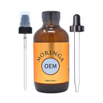 Face Oil Manufacturer - Organic Moringa 4oz/120ml 100% Pure Cold-Pressed Virgin for Skin Hair Body