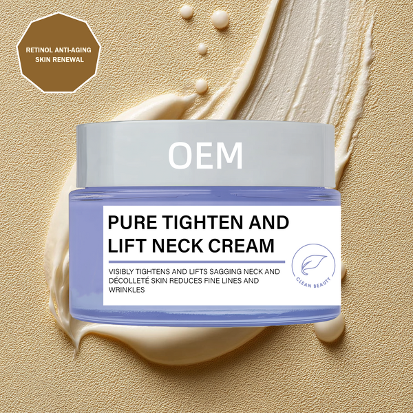 Cream Manufacturer - Tighten Lift Neck Face for Sagging Skin Tone Improvement Fine Lines Reduction