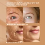 Facial Serum Manufacturer - Advanced Six-Types VC Organic Gold Vitamin C Complex for Brightening Anti-Aging