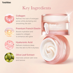 Face Cream Manufacturer - Triple Collagen 1.69oz with Hyaluronic Acid Elastin Shea Butter for Wrinkle Care