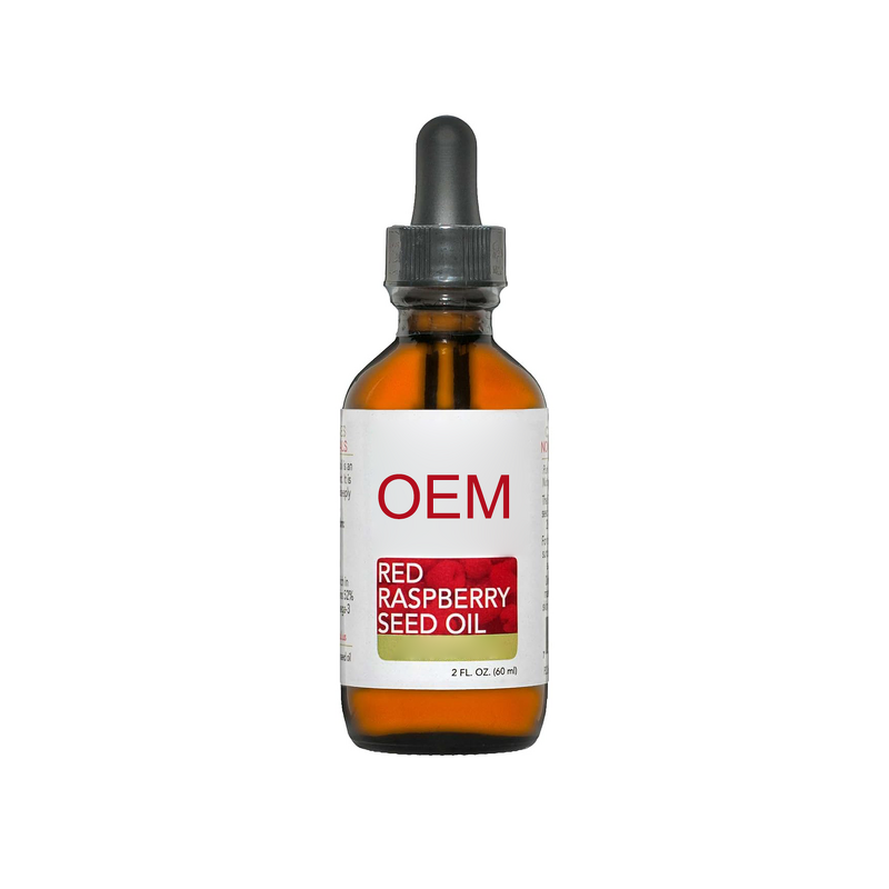 Facial Oil Manufacturer - 100% Pure Red Raspberry Seed 2oz Cold-Pressed for Antioxidant Skin Barrier Support