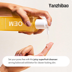 Cleanser Manufacturer - Private Label Exfoliating Jelly with Glycerin for Oil Dead Skin Removal