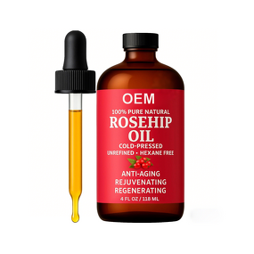 Facial Oil Manufacturer - Rosehip Seed Cold-Pressed Unrefined for Face Skin Hair Scars Wrinkles Stretch Marks