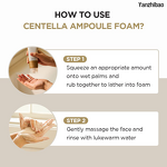 Facial Cleanser Manufacturer - Private Label Centella Ampoule Foam 4.22oz Low pH with Natural Soda Glycerin