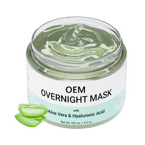 Face Mask Manufacturer - Overnight with Aloe Vera Hyaluronic Acid for Night Repair Hydrating Moisturizing
