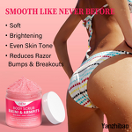 Body Scrub Manufacturer - OEM Bikini Area with 10% AHAs BHA Vitamin C for Ingrown Hair Dark Spots