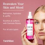 Mist Manufacturer - Rosewater for Glowing Skin All Skin Types Hypoallergenic Vegan Cruelty Free