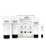 Skin Care Set Manufacturer - OEM Men's Daily Essential with Retinol Vitamin E Cleanser Moisturizer Eye Cream