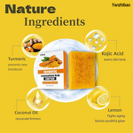 Soap Manufacturer - OEM Kojic Acid Turmeric for Dark Spot Removal Lightening Vitamin C Retinol Shea Butter Lemon Oil