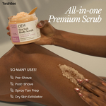 Body Scrub Manufacturer - OEM 24oz Coconut Vanilla for Natural Sea Salt Exfoliator Smooth Skin Vegan Cruelty-Free