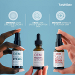 Skin Care Set Manufacturer - 3-in-1 Anti-Aging Facelift with Retinol Vitamin C Serum Eye Gel for Wrinkles Dark Spots