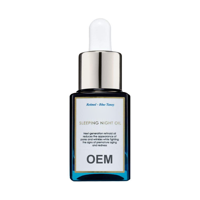 Face Oil Manufacturer - Anti-Aging Sleeping with Blue Tansy Retinol for Wrinkles Skin Renewal