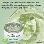 Face Mask Manufacturer - Overnight with Aloe Vera Hyaluronic Acid for Night Repair Hydrating Moisturizing