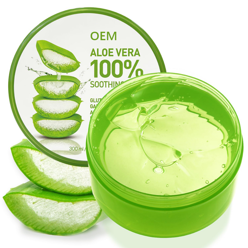Aloe Vera Gel Manufacturer - 100% Pure for Face Skin Hair Sunburn Relief All Skin Types