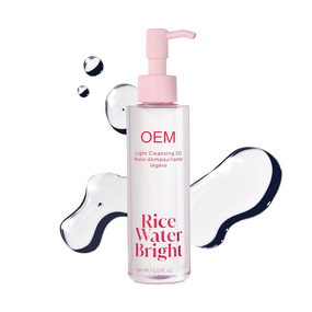 Cleansing Oil Manufacturer - Rice Water Bright Light for Daily Makeup Removal Jojoba Oil Vitamin Aging Skin