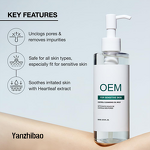 Facial Cleanser Manufacturer - Custom Sensitive Skin Oil for Makeup Blackhead Removal Fragrance Free Non-Comedogenic