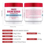 Body Scrub Manufacturer - Bikini Area Strawberry Scrub for Inner Thigh Whitening Exfoliating MOOYAM