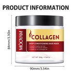 Hair Mask Manufacturer - Deep Conditioning Cream 500g Collagen Smooth Hydrating 3 Types MOOYAM