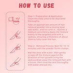 Hair Removal Powder Manufacturer - Juicy Peach Clean for Whole Body Depilation Private Label OEM MOOYAM