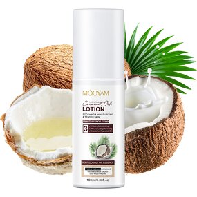 Face Lotion Manufacturer - Coconut Oil Hydrating 100ml Moisture Locking Private Label OEM MOOYAM