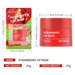 Lip Mask Manufacturer - Strawberry for Moisturized Smooth 3 Flavors MOOYAM