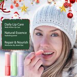 Lip Balm Manufacturer - Christmas Design 3 Flavors for Dry Lips Nourishing MOOYAM