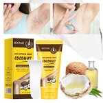 Hair Removal Cream Manufacturer - Coconut for Leg Arm Armpit Ingrown Hair Reduction MOOYAM