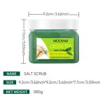Body Scrub Manufacturer - 10 Flavors Salt Scrub 580g Exfoliating Soothing Whitening OEM/ODM MOOYAM