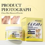 Hair Removal Powder Manufacturer - Lemon Clean for Whole Body Depilation Private Label OEM Wholesale MOOYAM
