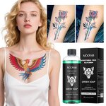 Cleaning Liquid Manufacturer - Vegetable Oils Glycerin Green Soap for Tattoo Pigment Blood Stain 300ml MOOYAM